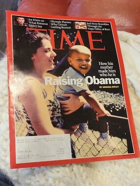 Time Magazine A+ Condition,Raising Obama/ April 21,2008